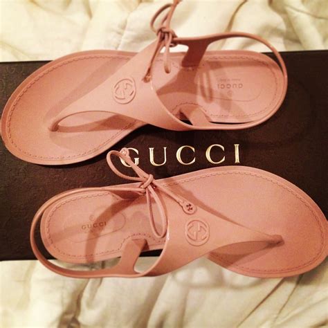 jelly shoes gucci|gucci sandals original.